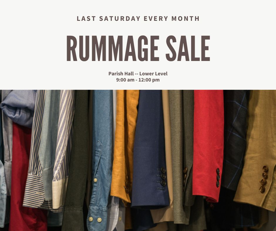 Rummage Sale St. Andrew, Woodhaven Anglican Church